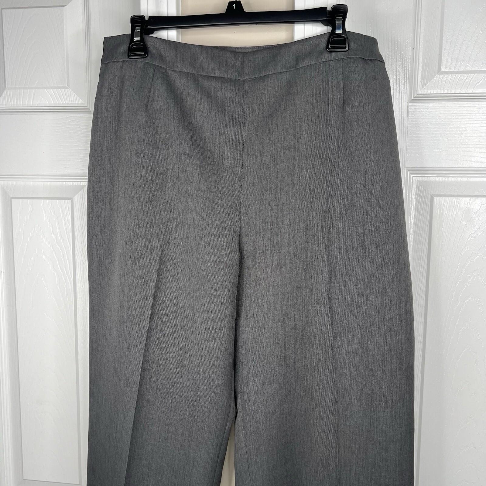 Collections For le Suit Women Polyester Pant 14P  Suit 14 Gray Notch Collar 2PC