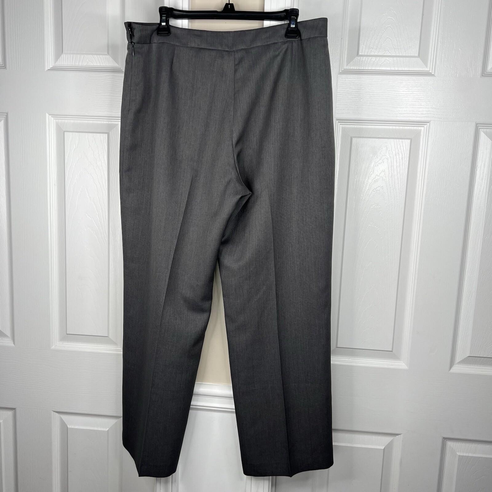 Collections For le Suit Women Polyester Pant 14P  Suit 14 Gray Notch Collar 2PC