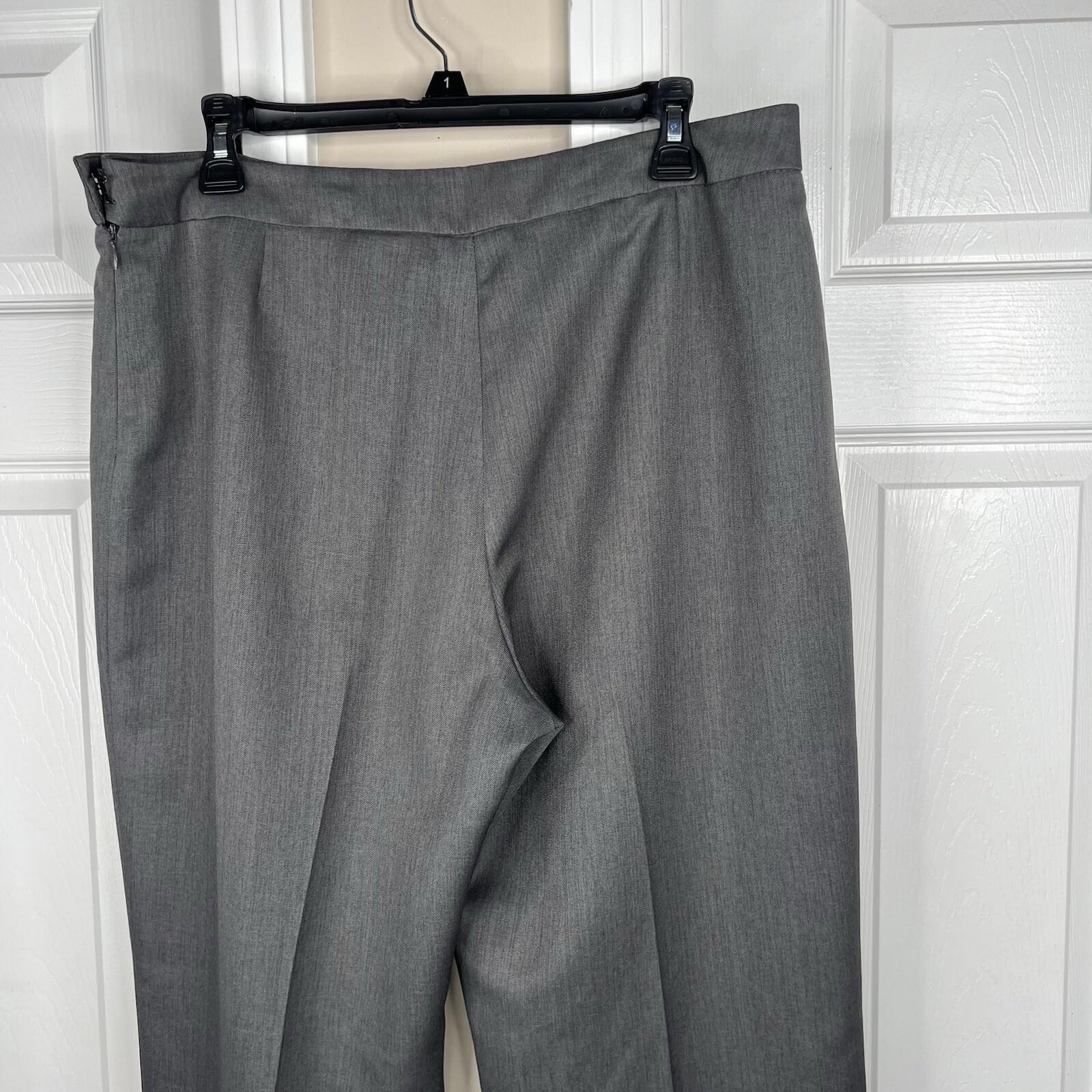 Collections For le Suit Women Polyester Pant 14P  Suit 14 Gray Notch Collar 2PC