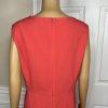 Nine West Polyester Spandex Dress Suit Size 16 Pink Lined Flared Cocktail 2PC