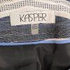 KASPER Women Multicolor Polyester Viscose Cotton Lined Open Front Blazer Size 4P