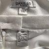 Danillo Women Polyester Skirt Suit Size 18W White Lined Collarless 2PC New