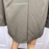 New CALVIN KLEIN Sage Green Polyester Stretch Blend Mid Length Blazer Size 22W