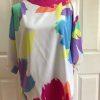 SIASIA New York  Beautiful Women Polyester Multicolor Blouse Size S