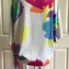 SIASIA New York  Beautiful Women Polyester Multicolor Blouse Size S