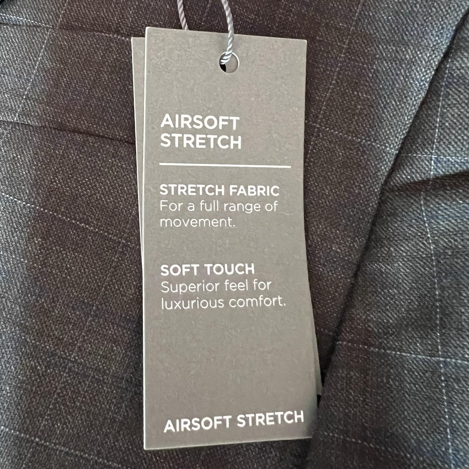 MICHAEL KORS Wool Natural Stretch Blazer Vest Set 37R Luxurious Comfort 2PC New