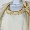 Midnight Velvet Semi Sheer Jacket Top Set S Beaded Embroidered Formal Glitzy