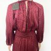 New MARC NEW YORK  Rhumba Red Satin Like Polyester Tie back Jumpsuit Size XL
