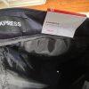 New EXPRESS Navy Blue Ankle Mid Rise Cotton Spandex Career Dress Pants Size 00L