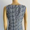 Anthropologie Moulinette Soeurs Polyester Rayon Dress Size 6 Navy White Beaded