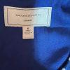 Anthropologie Moulinette Soeurs Polyester Rayon Dress Size 6 Navy White Beaded