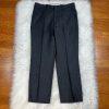 Jones New York Men Wool Suit 40R Pants 36x29.5 Dark Gray Single Breasted 2PC