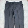 Jones New York Men Wool Suit 40R Pants 36x29.5 Dark Gray Single Breasted 2PC