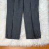 Jones New York Men Wool Suit 40R Pants 36x29.5 Dark Gray Single Breasted 2PC