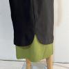 St Anthony Polyester Dress Suit Size 14 Green Black Faux fur Collar Midi 2PC