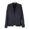 J.CREW 1035 Super 120's Blazer Size 10T Gray Striped Lined 1 vent Business