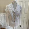 John Meyer Polyester Pant Suit Size 22W White Notch Collar 2 Piece Women New