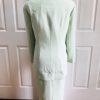 STELLA LOUISE For KB  Women 2 PC Stunning Aquamarine Beaded Skirt Suit Size 14W