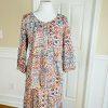 10-2417.jpg LAUREN RALPH LAUREN Vintage Cotton Skirt Top Size L Prairie Cottage Western 2PC
