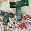 10-2421.jpg LAUREN RALPH LAUREN Vintage Cotton Skirt Top Size L Prairie Cottage Western 2PC