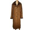 10-2432.jpg Gallery Women Suede Size M Faux Fur Sherpa Lined Maxi Overcoat Penny Lane