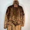 10-2444.jpg Gallery Women Suede Size M Faux Fur Sherpa Lined Maxi Overcoat Penny Lane