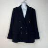 Lauren Ralph Lauren Black Label Wool Double Breasted 16 Navy Old Money Timeless