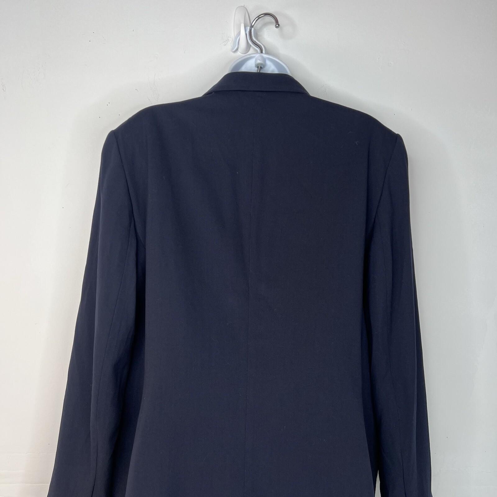 Lauren Ralph Lauren Black Label Wool Double Breasted 16 Navy Old Money Timeless