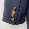 Lauren Ralph Lauren Black Label Wool Double Breasted 16 Navy Old Money Timeless