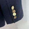 Lauren Ralph Lauren Black Label Wool Double Breasted 16 Navy Old Money Timeless