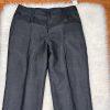 New LE SUIT Black Polyester Lined Straight Pant Size 14 MSRP 9