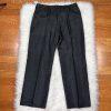 New LE SUIT Black Polyester Lined Straight Pant Size 14 MSRP 9