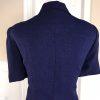Morgan Miller Polyester Skirt Suit Size 8 Purple Short Sleeves Women 2 Piece
