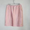 10-2567.jpg Le Suit Women Polyester Skirt Suit Size 14P Rose Notch Collar Lined Pockets 2PC