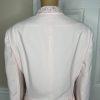10-2591.jpg John Meyer Polyester Blazer Size 18 Pink Beaded Embroidered Shawl Collar Ruffle