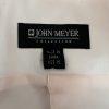10-2592.jpg John Meyer Polyester Blazer Size 18 Pink Beaded Embroidered Shawl Collar Ruffle
