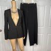 BCBG Maxazria Polyester Rayon Stretch Pant S Suit XS Stiches Detail 2PC