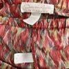 Oscar De La Renta Women Satin Pajama Set Size M Multicolor Abstract Print Capri