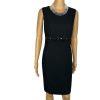 John Roberts vintage dress 12 embellished sleeveless beaded Party Cocktail