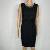 John Roberts vintage dress 12 embellished sleeveless beaded Party Cocktail