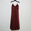 Jenny Yoo Collection Chiffon Maxi Dress Gown Size 10 Spaghetti Strap Bridesmaid