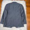 Brook Brothers Wool Stretch Men Blazer 44R Explorer Regent Fit Gray Pinstriped