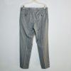 J Ferrar Men Suit 38R Pants 34x30 Slim Light Gray Peak Lapel 2 Button  2PC