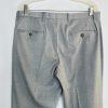 J Ferrar Men Suit 38R Pants 34x30 Slim Light Gray Peak Lapel 2 Button  2PC