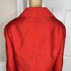 EY Signature Polyester Skirt Suit Size 20W Red Shawl Collar Cocktail 2PC New