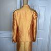 Terramina Polyester Skirt Suit 20 Merigold Beaded Lined Cocktail Formal 2PC New