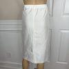 Dana Kay Polyester Skirt Suit Size 16W Off White Tiered Belted Cocktail 2PC New