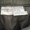 10-2884.jpg Newport News Jeanology Women Leather Pant Size 12 Green Lined Straight