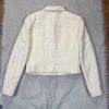 Valentino Boutique Vintage Wool Blazer 10 Vanilla Shawl Collar Made in Italy