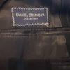 Cremieux Loro Piana Men Wool Suit Size 44L Pants 38x29 Dark Blue Striped 2PC